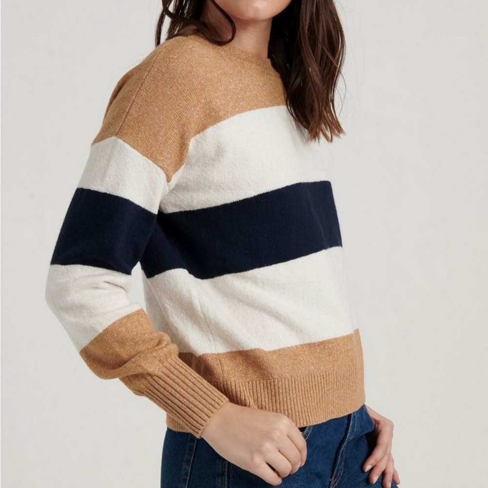 Lucky Brand Bold Stripe Pullover - S